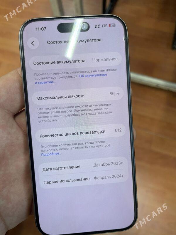 iPhone 15pro - Aşgabat - img 1