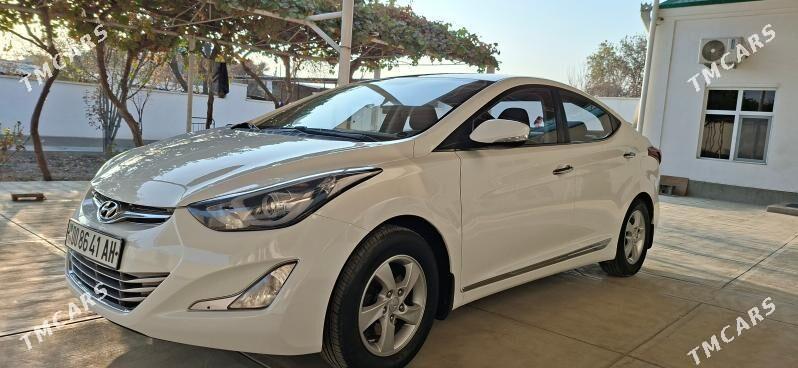 Hyundai Elantra 2014 - 196 000 TMT - Бахарден - img 2