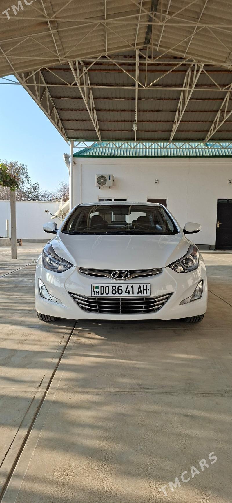 Hyundai Elantra 2014 - 196 000 TMT - Бахарден - img 5