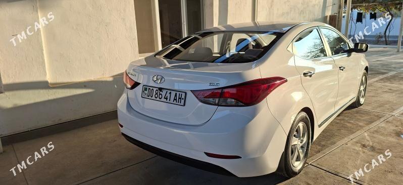 Hyundai Elantra 2014 - 196 000 TMT - Бахарден - img 8