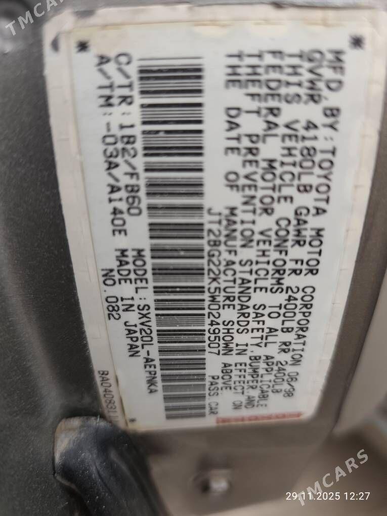 Toyota Camry 1998 - 117 000 TMT - Boldumsaz - img 4