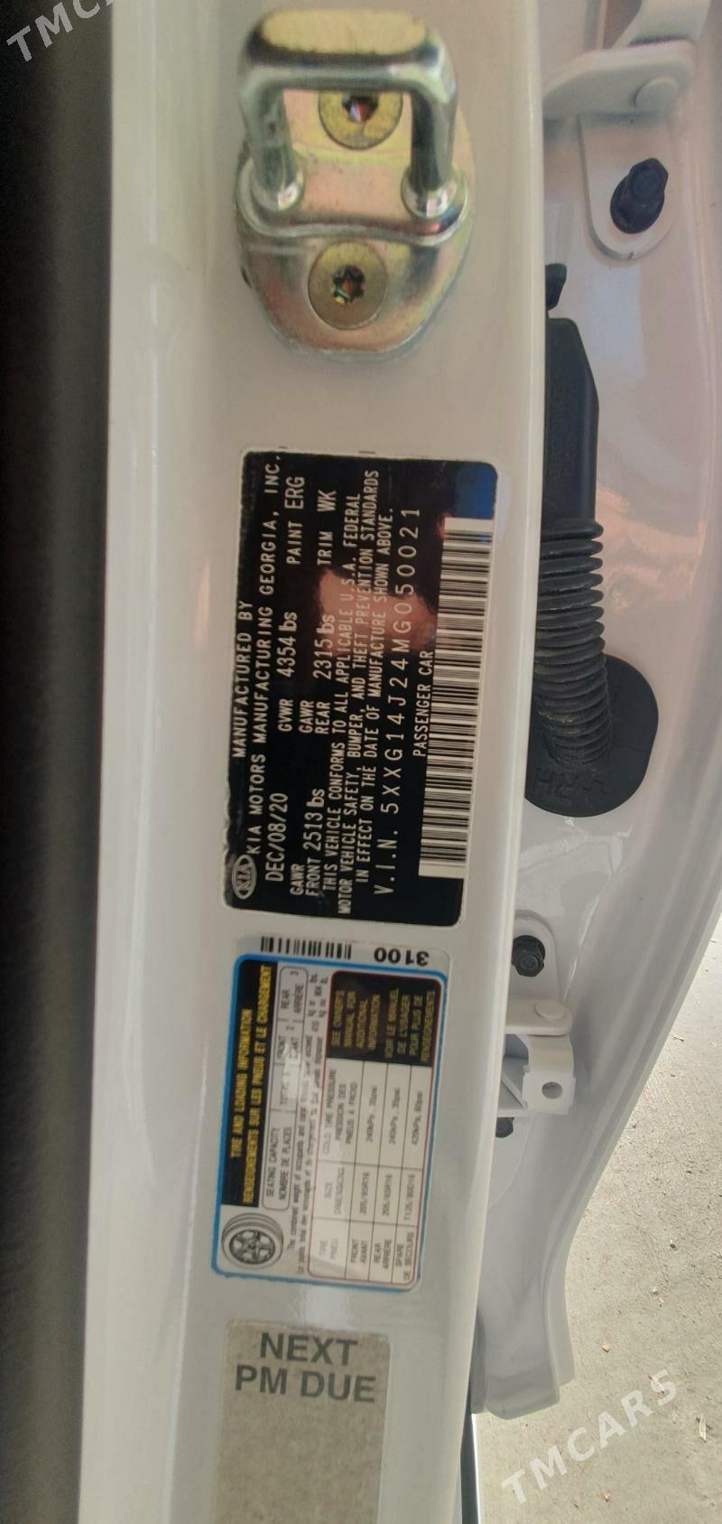 Kia K5 2021 - 260 000 TMT - Векильбазар - img 8