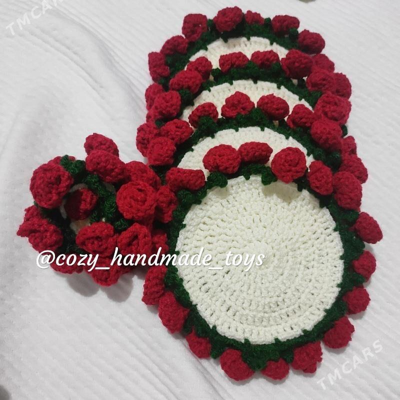 Вязаные подставки - 4 mkr - img 3