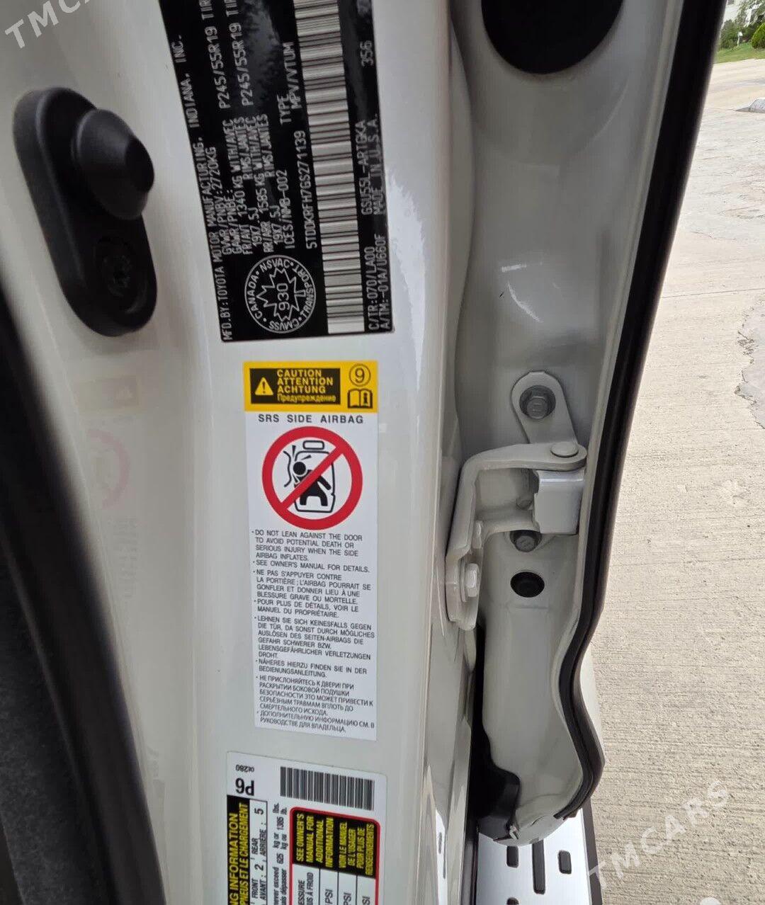 Toyota Highlander 2016 - 480 000 TMT - Sowetskiý köç. (Garaşsyzlyk şaýoly) - img 7