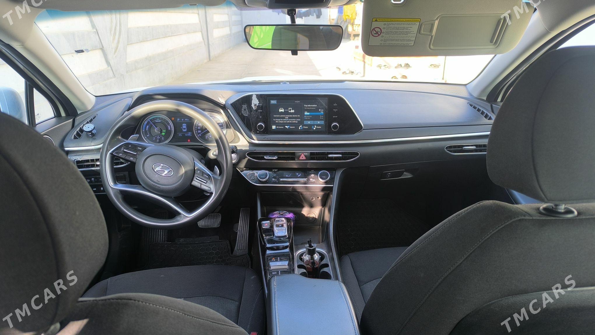 Hyundai Sonata Hybrid 2020 - 190 000 TMT - Анев - img 6