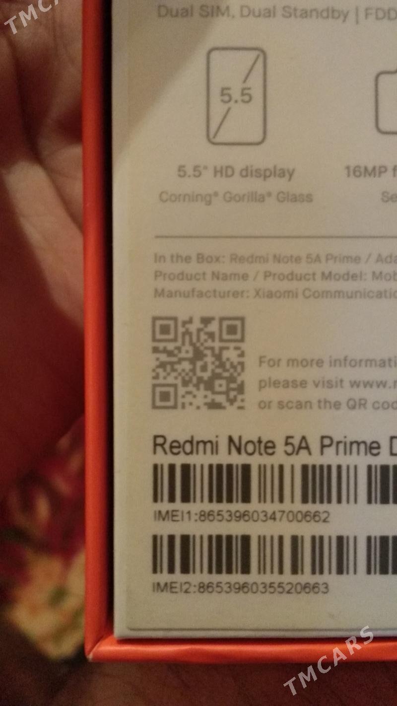 Redmi Note 5A prime - Бузмеин - img 3