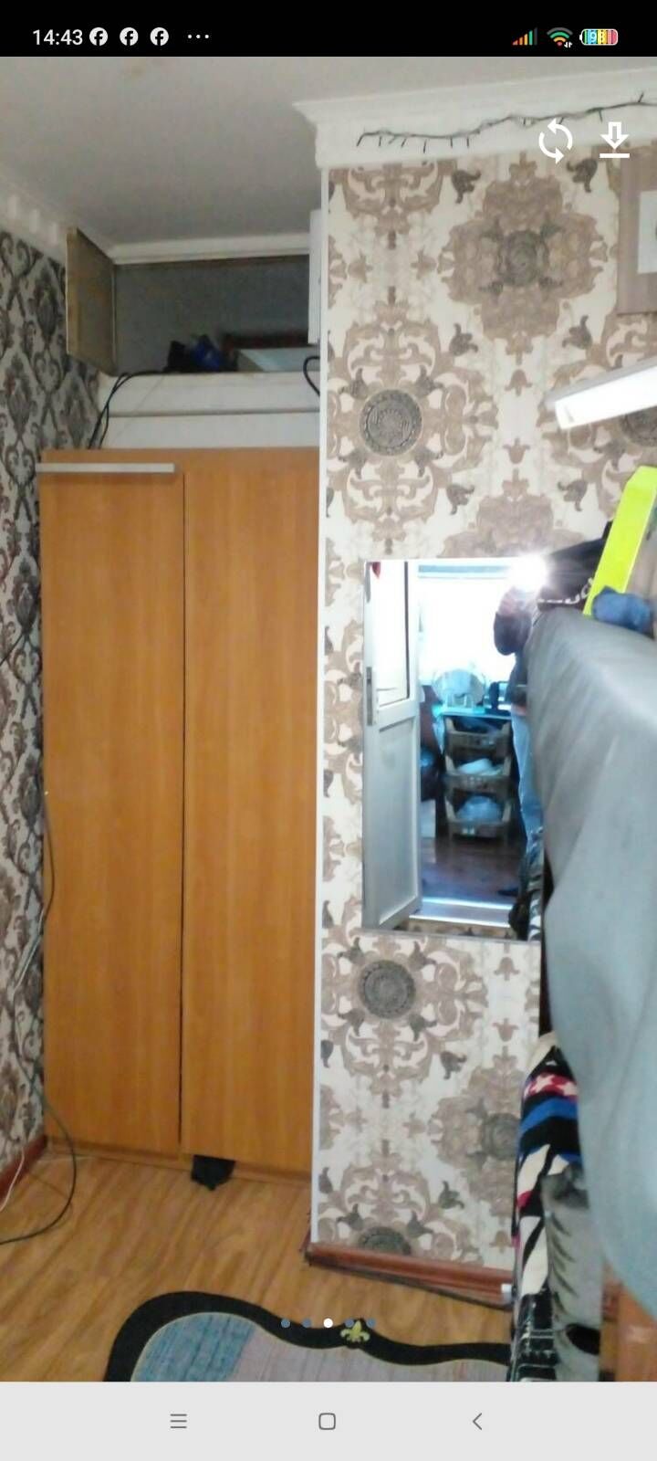 10мкр 1эт 2ком 56м2   - Aşgabat - img 3