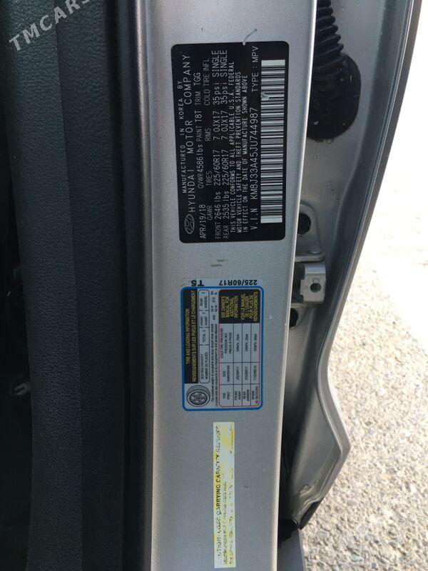 Hyundai Tucson 2018 - 260 000 TMT - Ашхабад - img 8