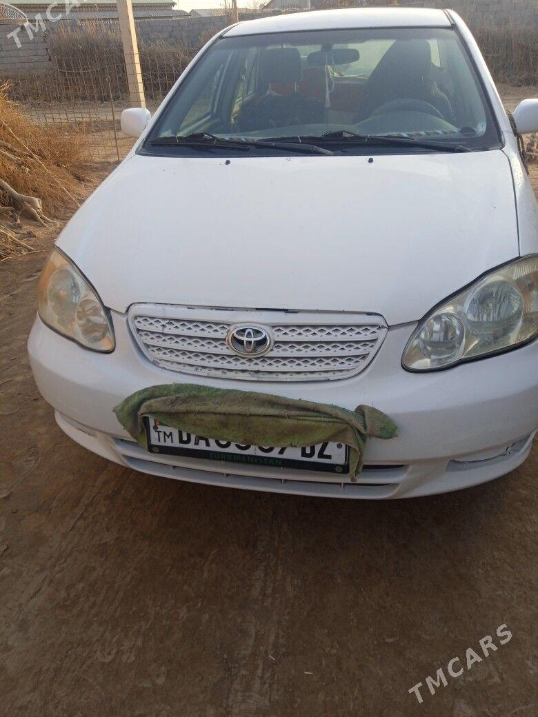 Toyota Corolla 2003 - 120 000 TMT - Гурбансолтан Едже - img 1