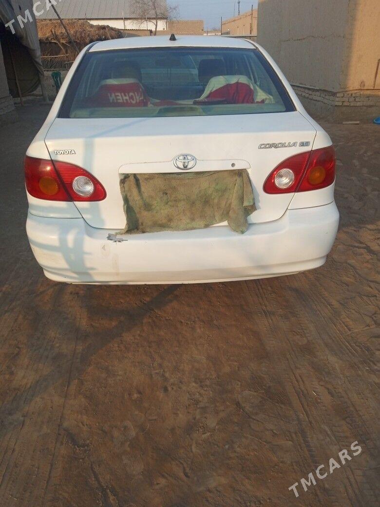Toyota Corolla 2003 - 120 000 TMT - Гурбансолтан Едже - img 5