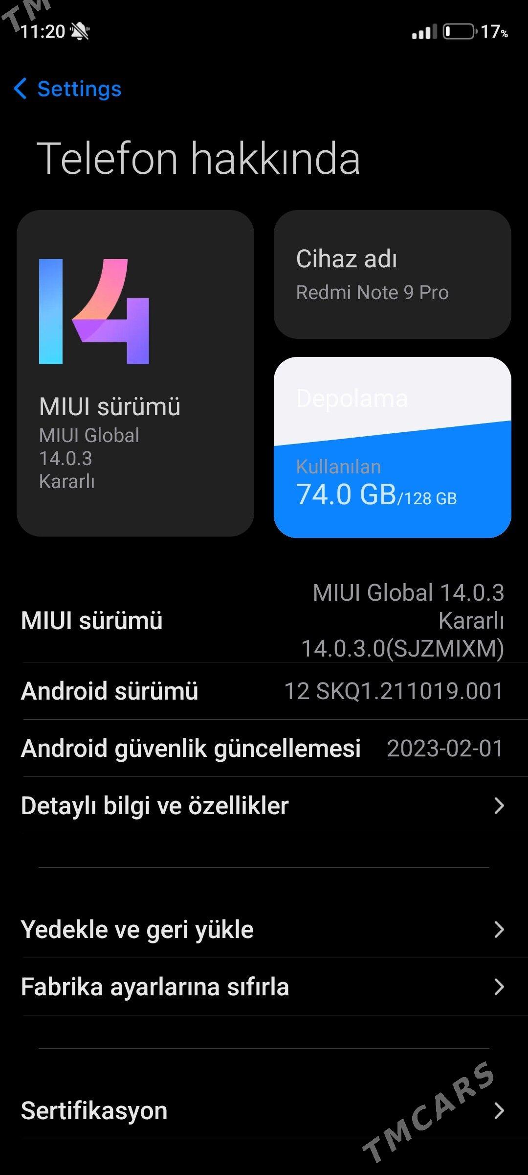 Redmi note 9 pro - Гороглы (Тагта) - img 3