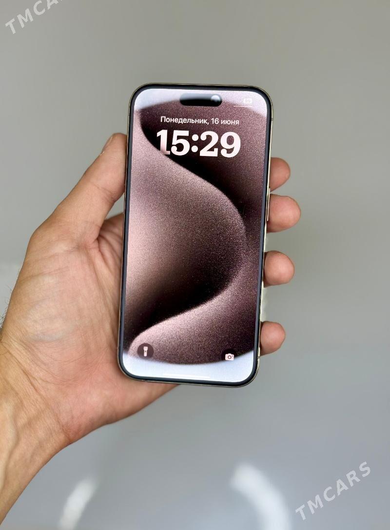 iphone 15 Pro 128GB 85% - Aşgabat - img 3