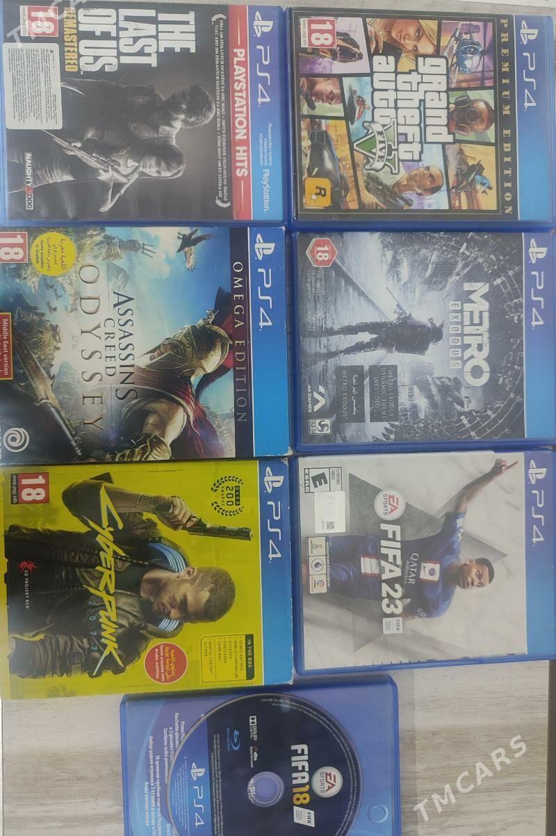 PS4 DISKLAR - Ашхабад - img 1