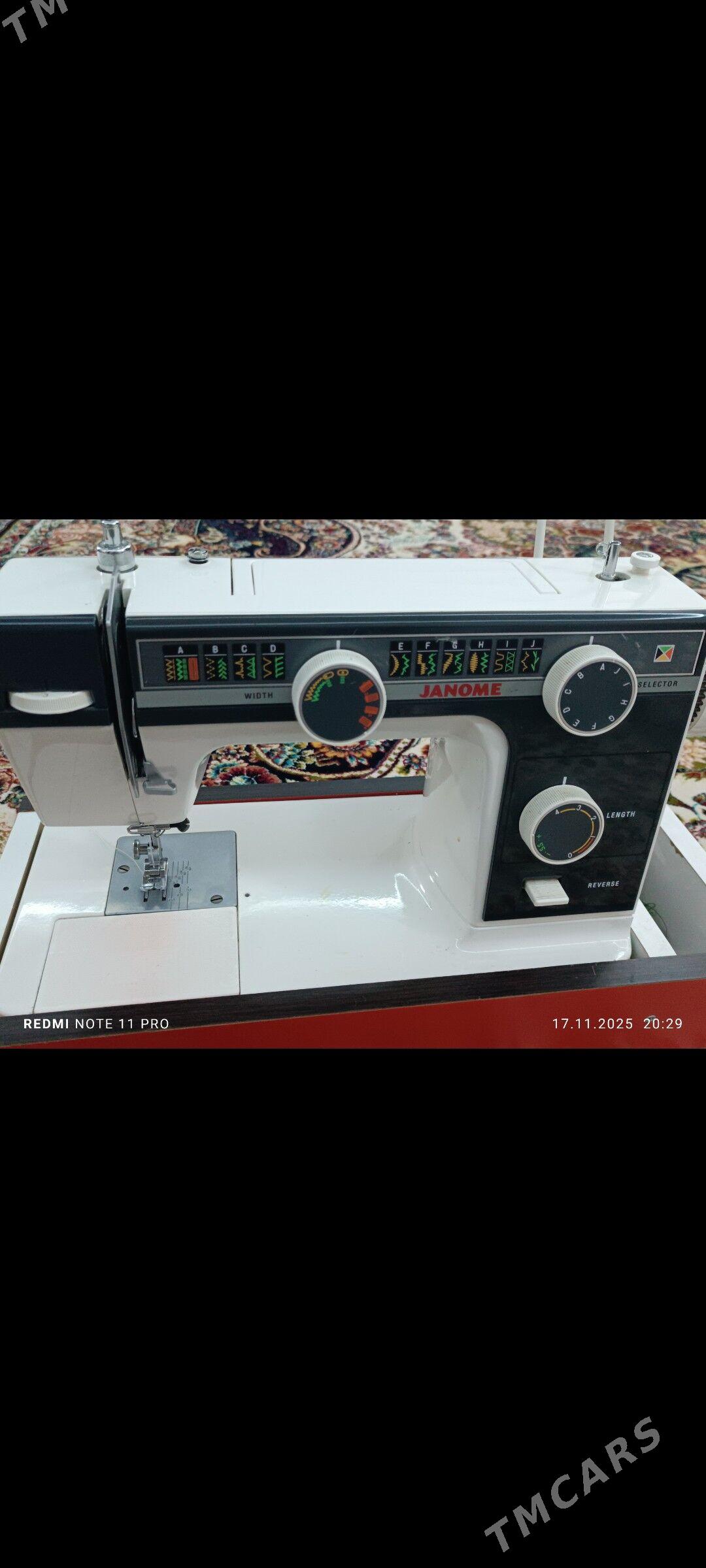 janome tikin maşyn - Büzmeýin GRES - img 2