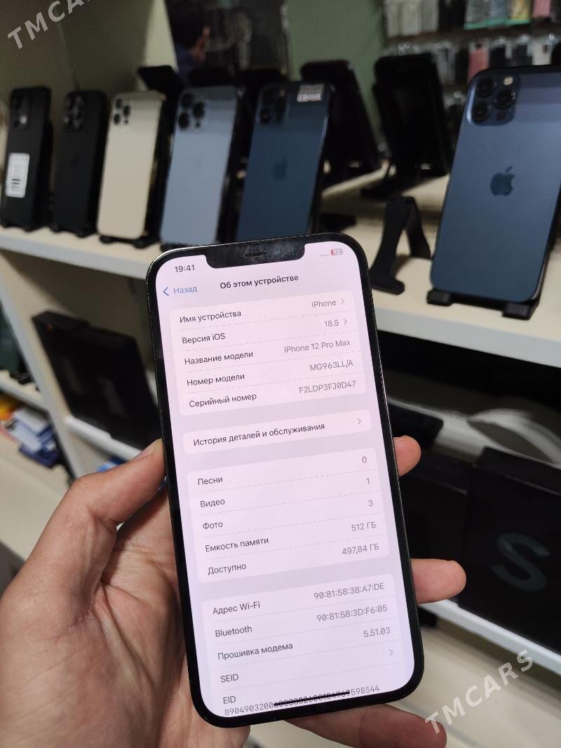 iphone 12promax 512 - Ашхабад - img 3