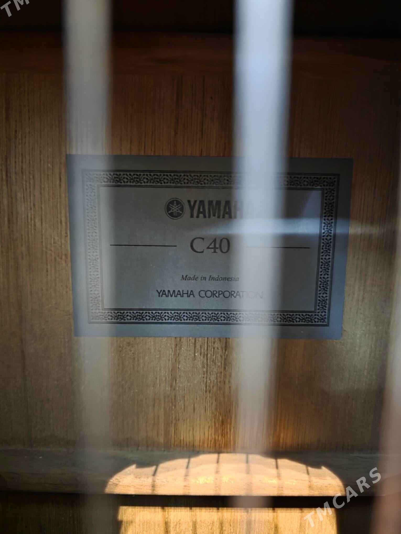 Yamaha c40 gitara - Ашхабад - img 4