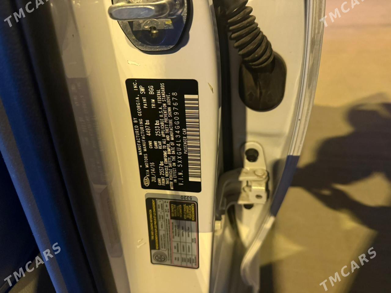 Kia Optima 2017 - 218 000 TMT - Ашхабад - img 10