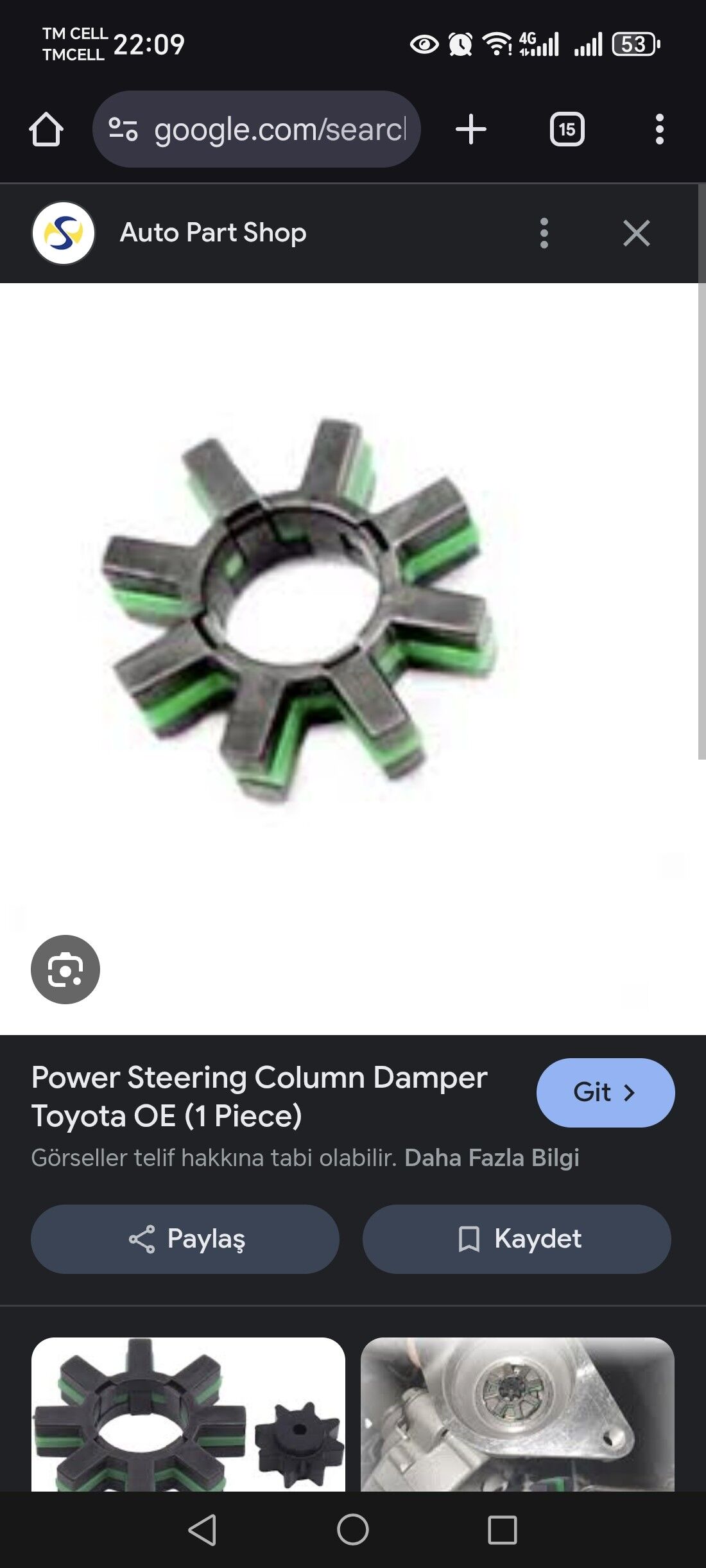 Camry 2012-2017 denfer vtulka 70 TMT - Балканабат - img 2