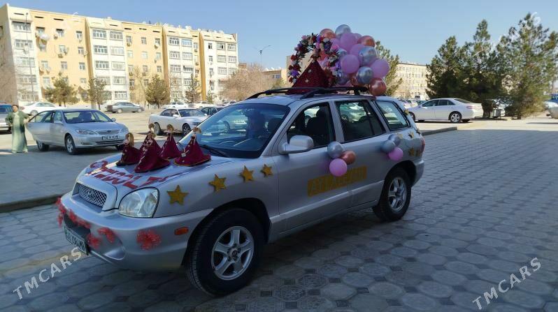 Hyundai Santa Fe 2004 - 110 000 TMT - Байрамали - img 3