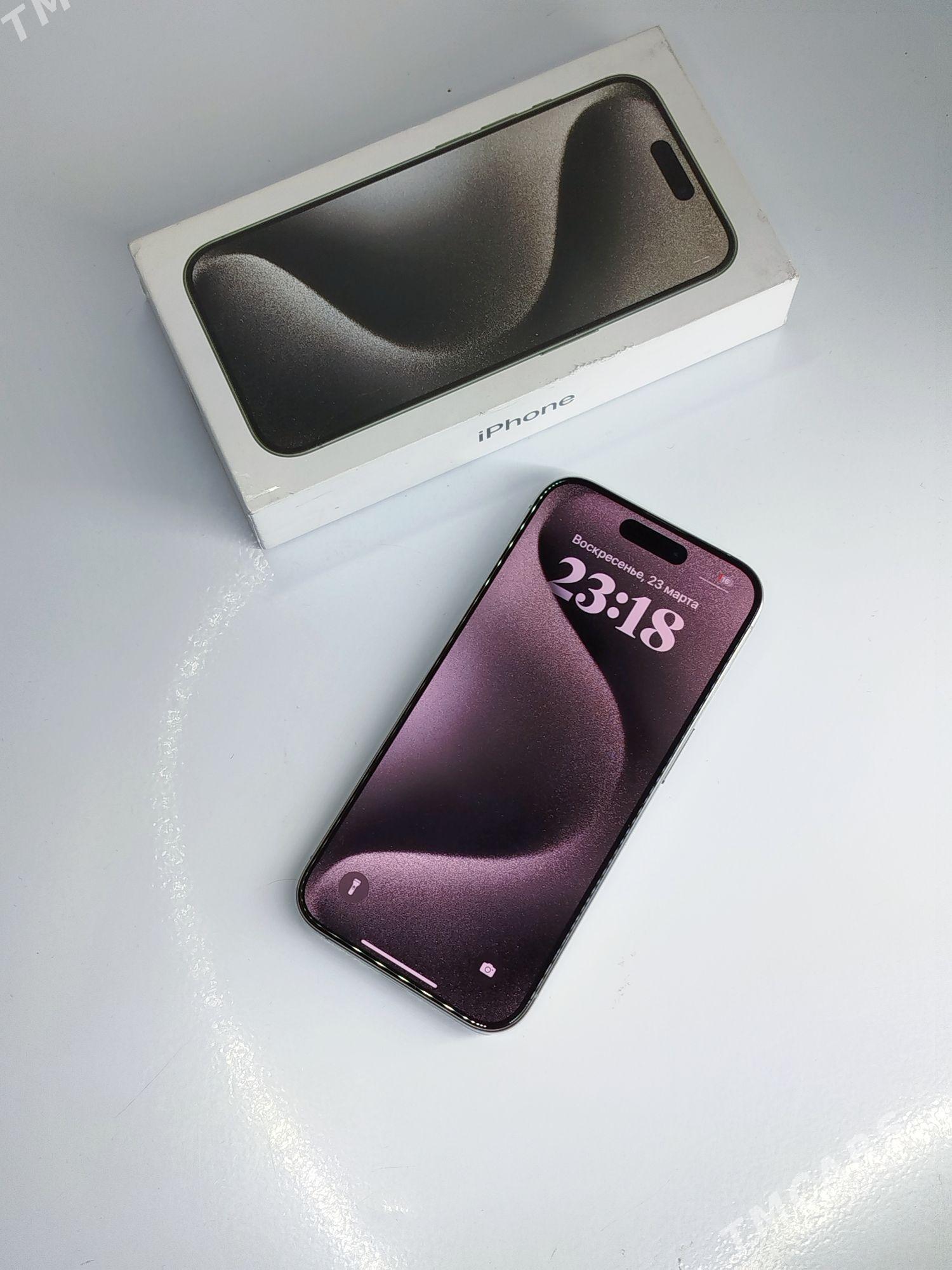 iphone 15 Pro 128GB 85% - Ашхабад - img 3