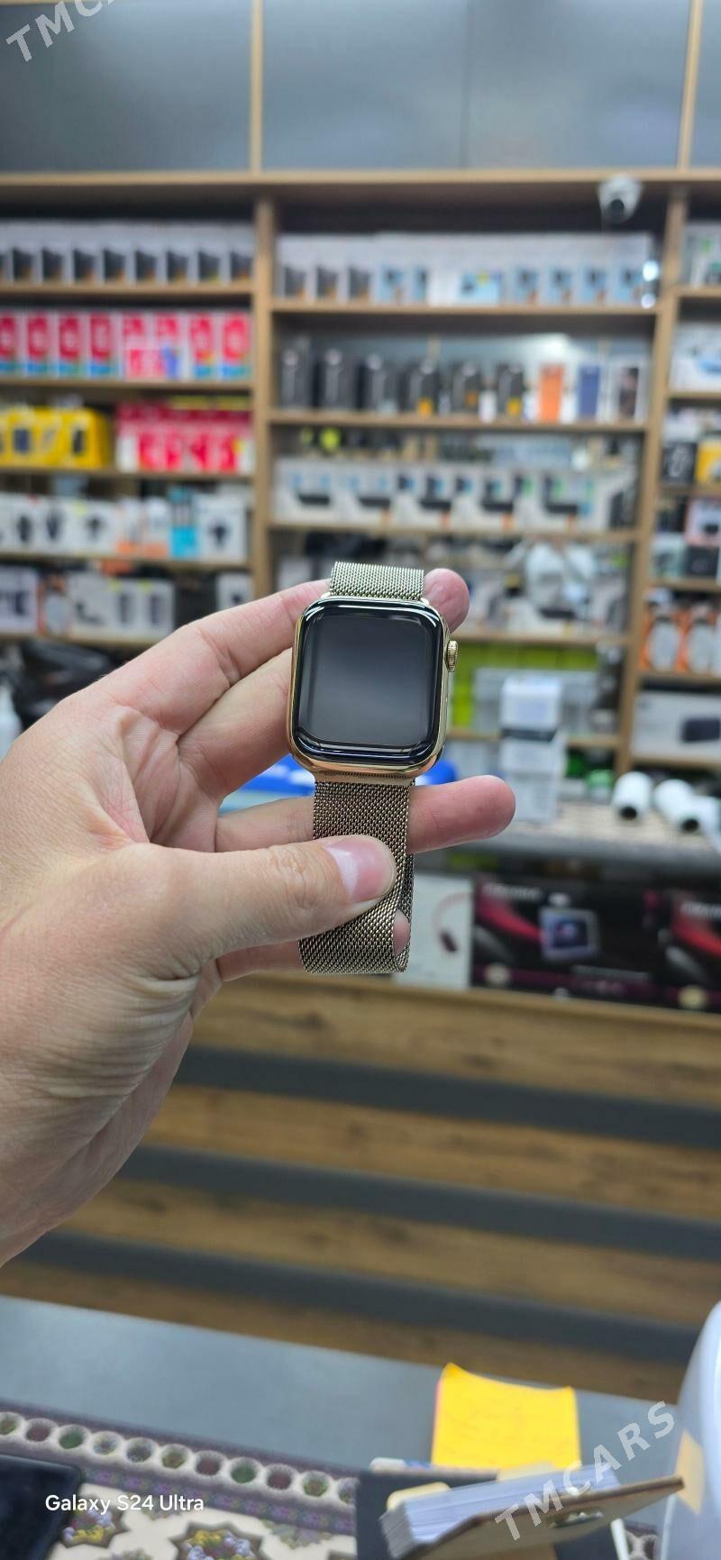 APPLE WATCH 8 STAINLESS STELL - Aşgabat - img 3