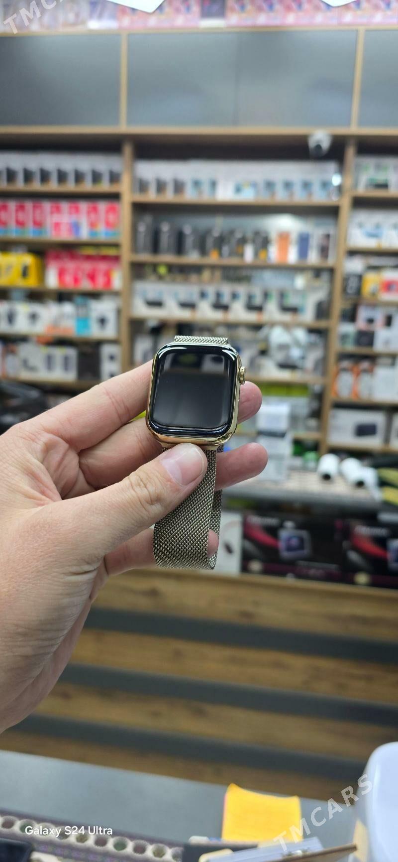 APPLE WATCH 8 STAINLESS STELL - Aşgabat - img 2