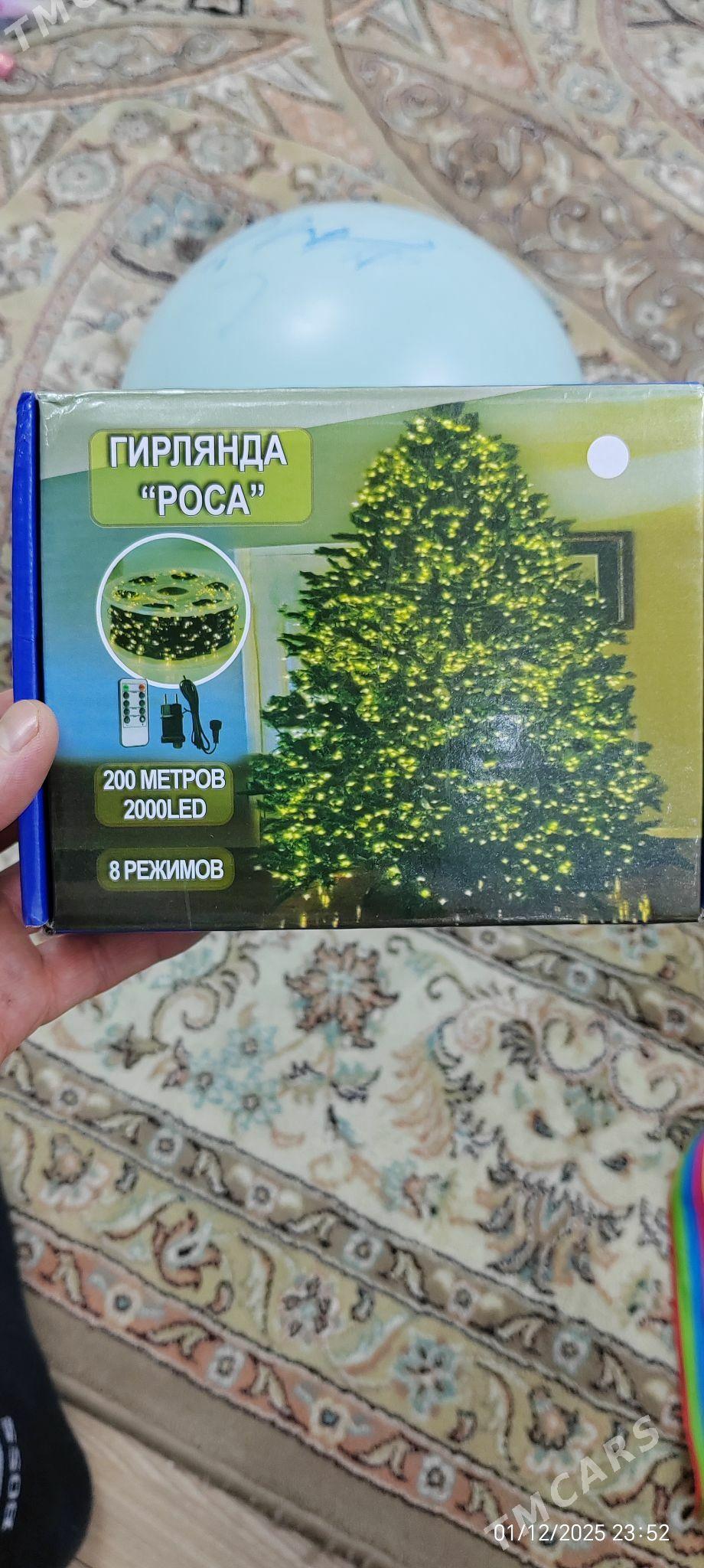 Гирлянда на елку - Туркменбаши - img 1