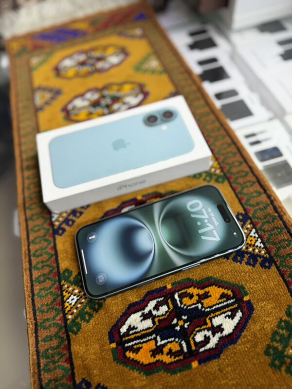 Iphone 16 128gb 100% 2sim - Garaşsyzlygyň 15 ýyllygy Söwda Merkezi - img 2