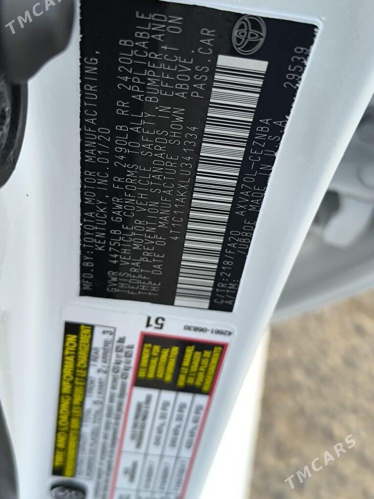 Toyota Camry 2020 - 270 000 TMT - Mary - img 4