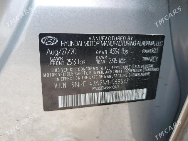 Hyundai Sonata 2020 - 260 000 TMT - Türkmenabat - img 7