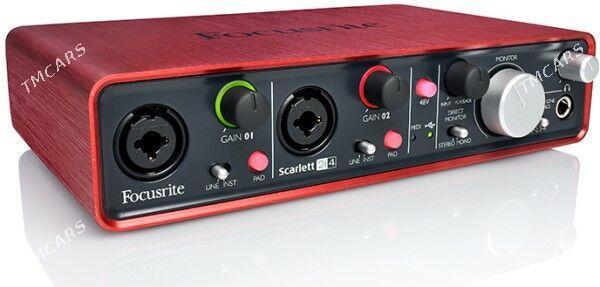 Аудиокарта Focusrite 2i4 - Aşgabat - img 2