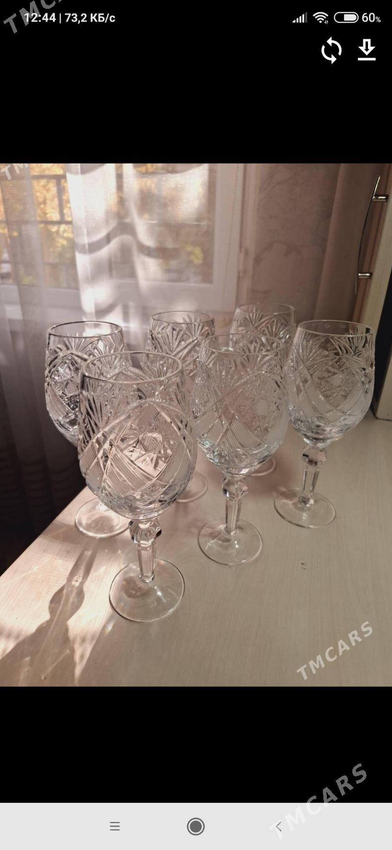 Фужеры хрустальные - Ашхабад - img 2