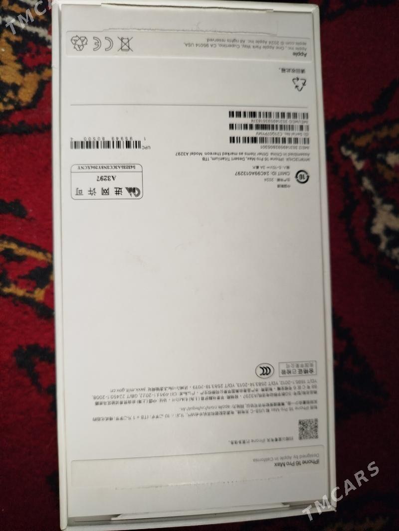 iphone 16 pro max - Daşoguz - img 9