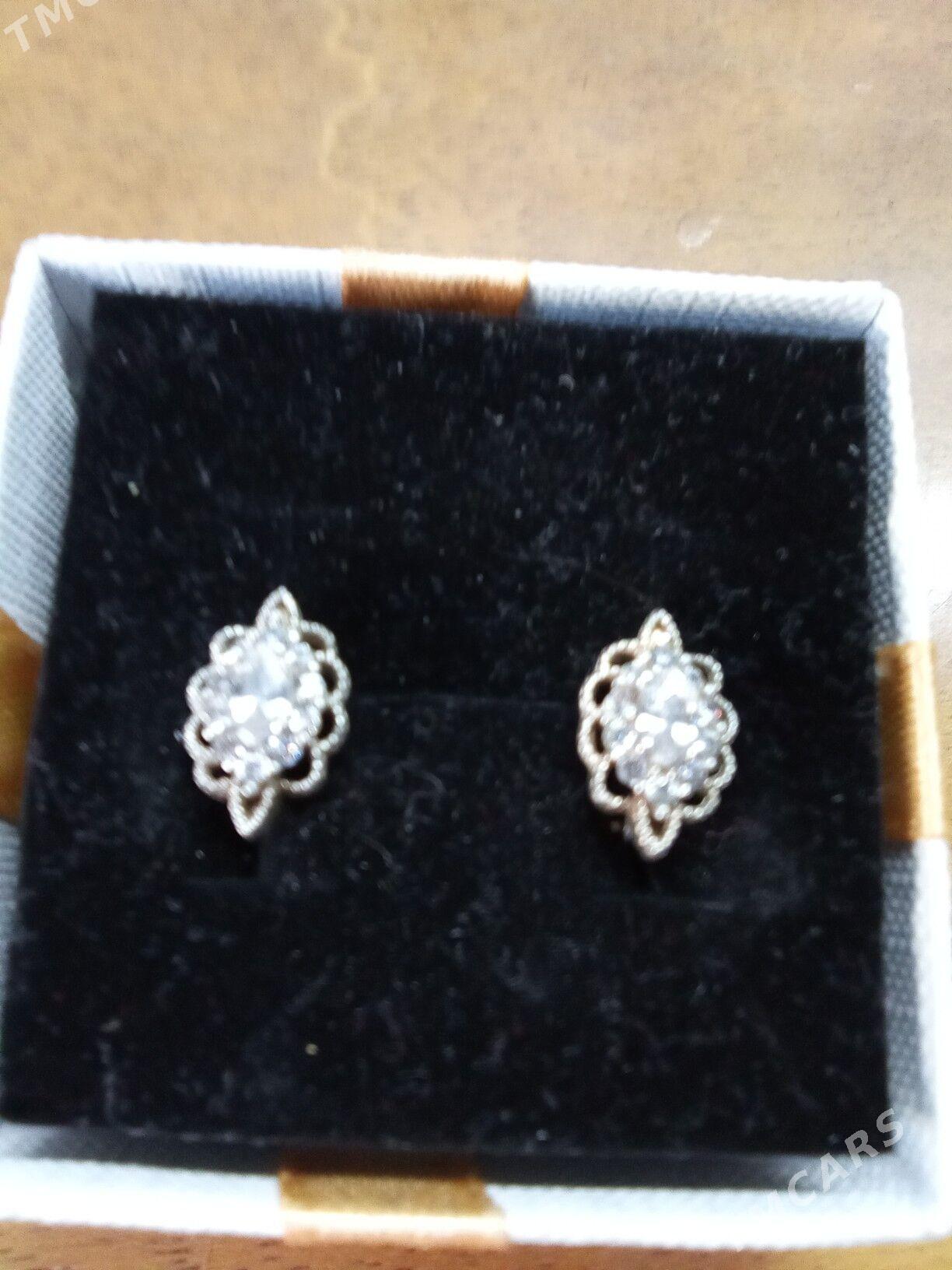 серьги серебро - Aşgabat - img 1