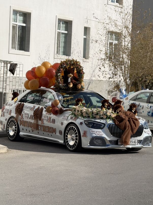 Mers Toy Bezegler we masyn toy hyzmaty howly podyezd bezeg Mersedes caga jywoy gül - Мир 8 - img 2