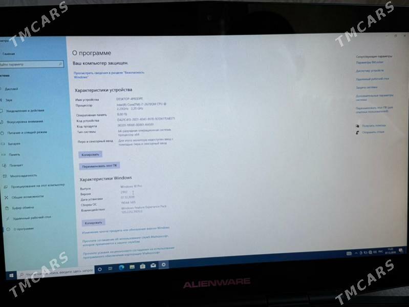alienware noutbuk igrawoy - Ашхабад - img 8