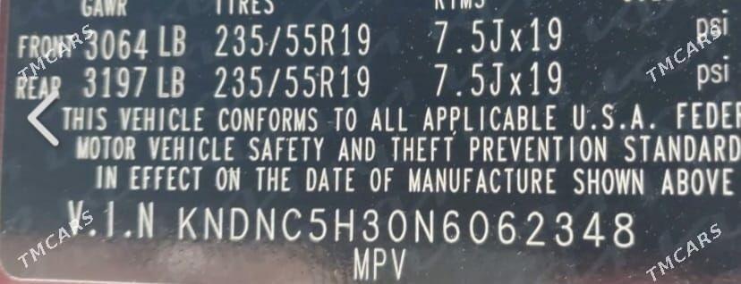 Kia Carnival 2021 - 280 000 TMT - Ашхабад - img 6