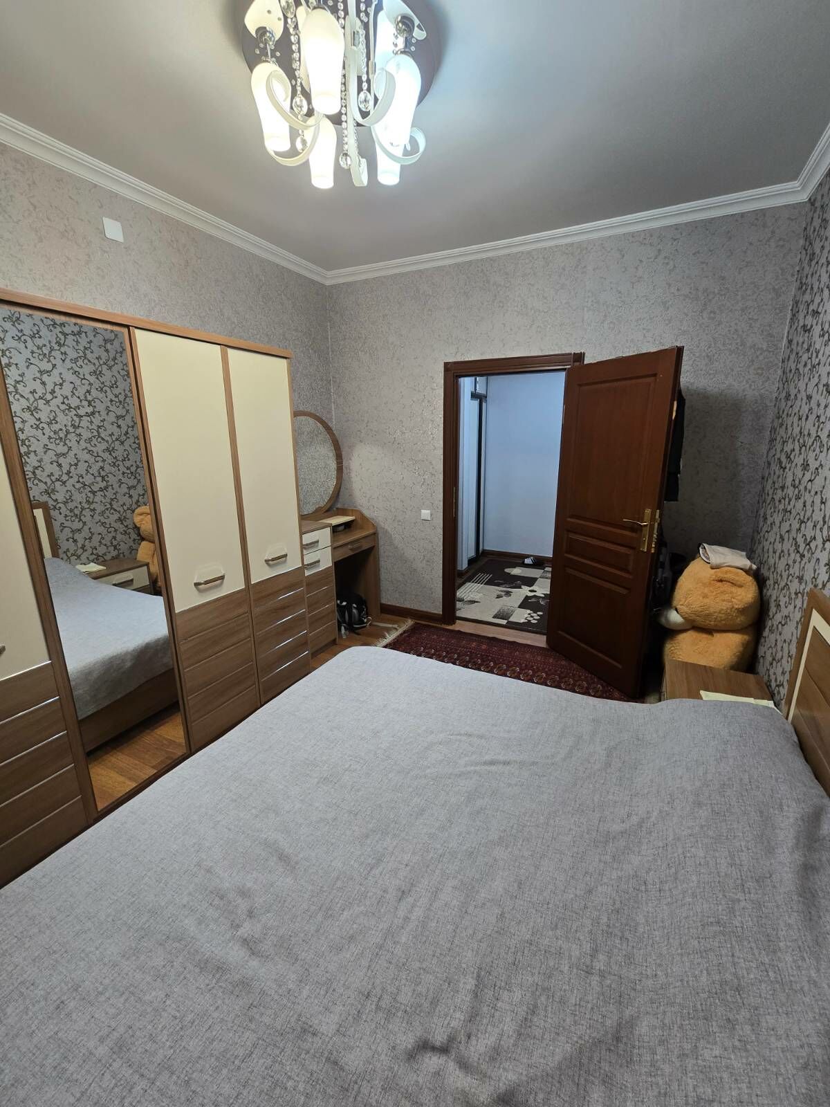 Ким район 2эт 2ком 64м2 Евро - Aşgabat - img 4