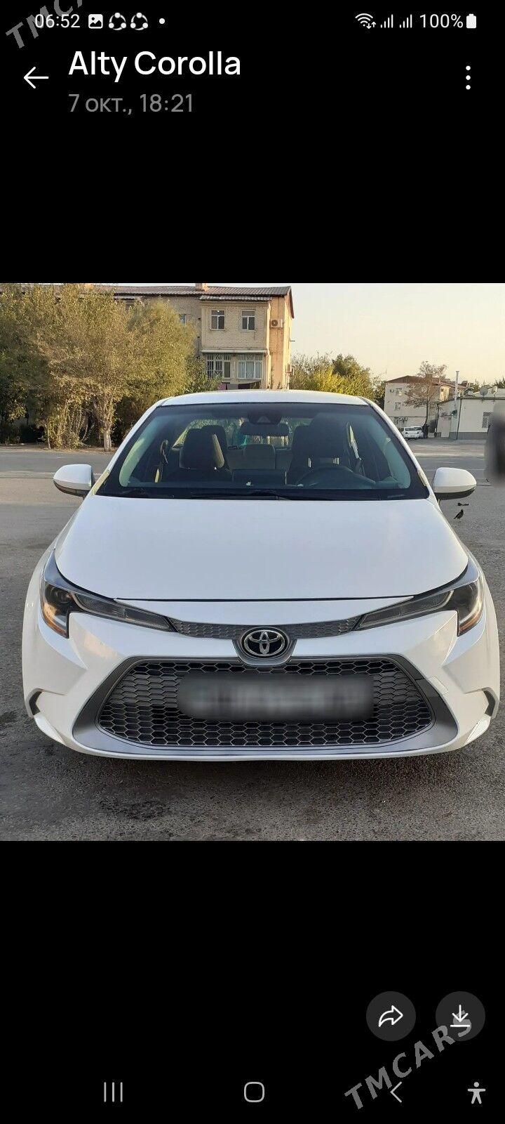 Toyota Corolla 2020 - 179 000 TMT - Ашхабад - img 1