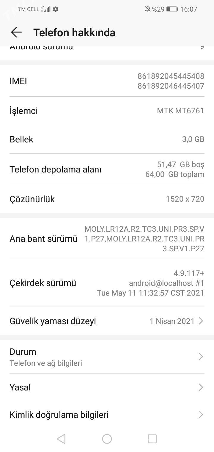 Honor 8s - Türkmenbaşy - img 2