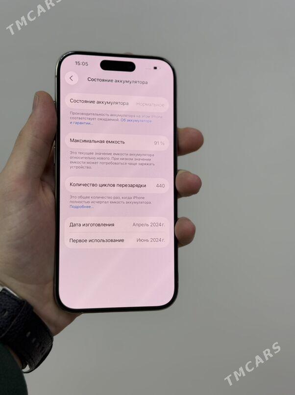 iPhone 15 PRO  91% - Aşgabat - img 4