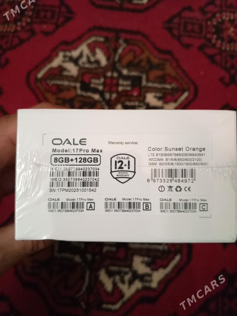 Oale 17 Pro max - Туркменабат - img 3