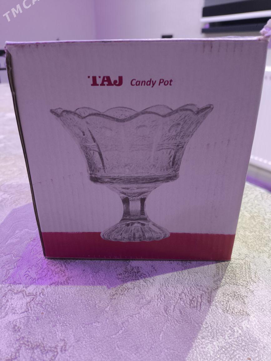 Посуда  TAJ Candy pot - Туркменбаши - img 3