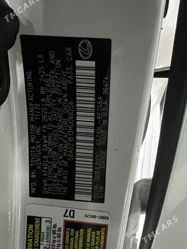 Lexus ES 350 2021 - 570 000 TMT - Ашхабад - img 9