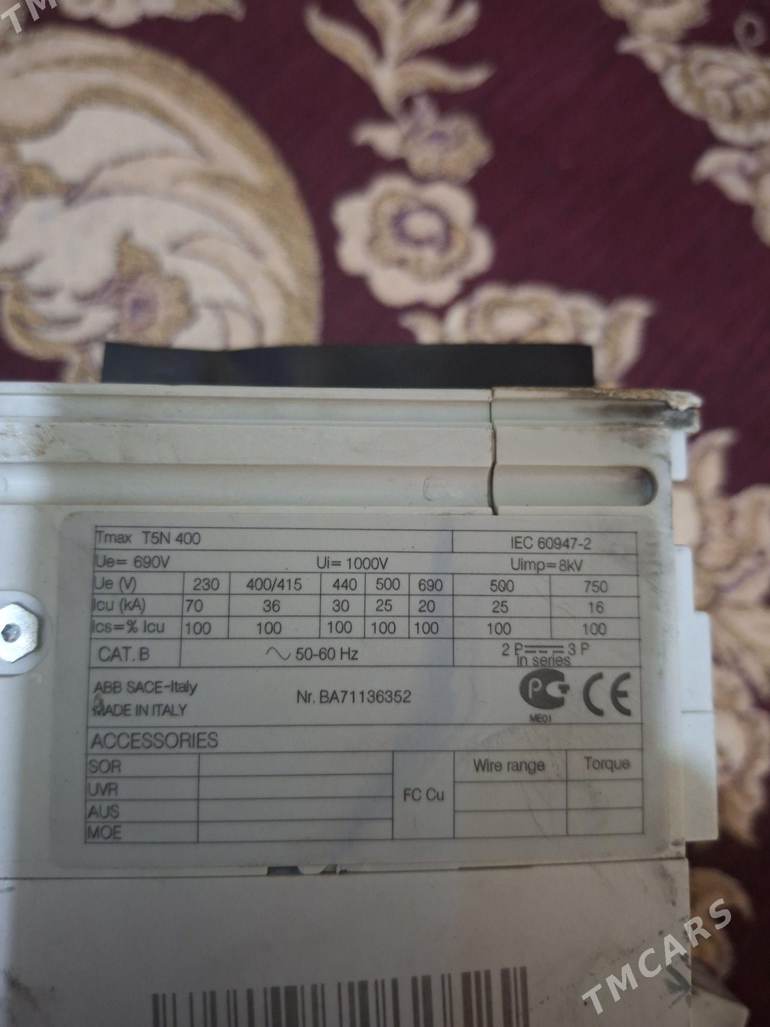 ABB 400 A - Ашхабад - img 2