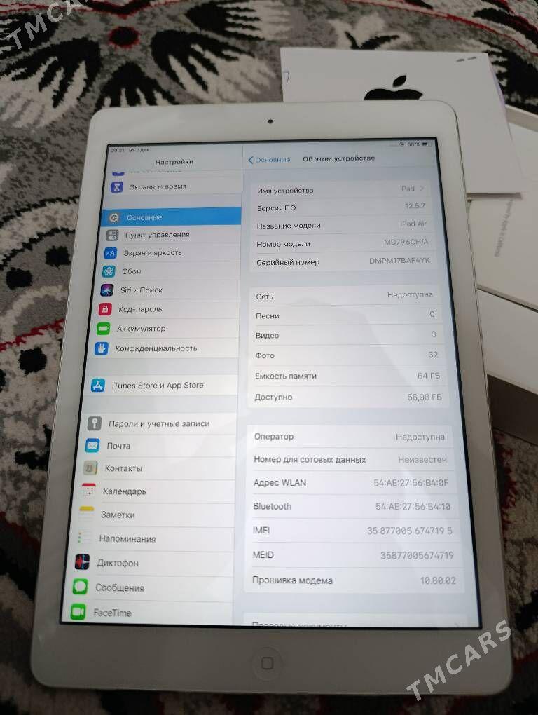 iPad Air 64Gb - Ашхабад - img 3