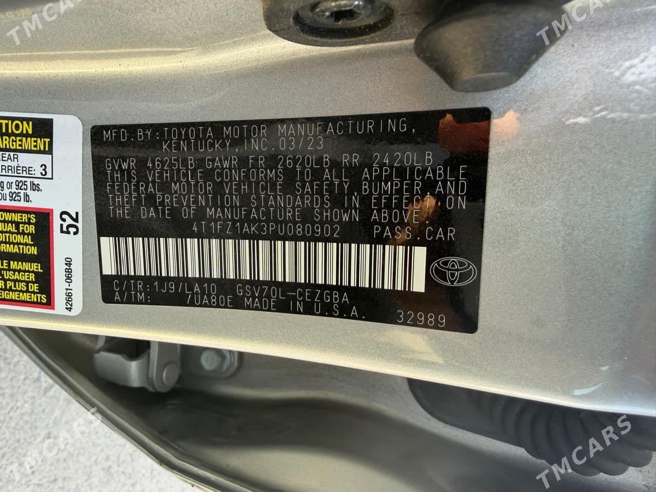 Toyota Camry 2023 - 625 500 TMT - Mary - img 8