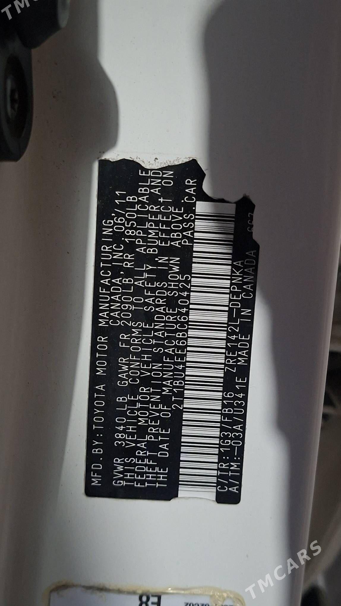 Toyota Corolla 2011 - 162 000 TMT - Гёкдепе - img 9