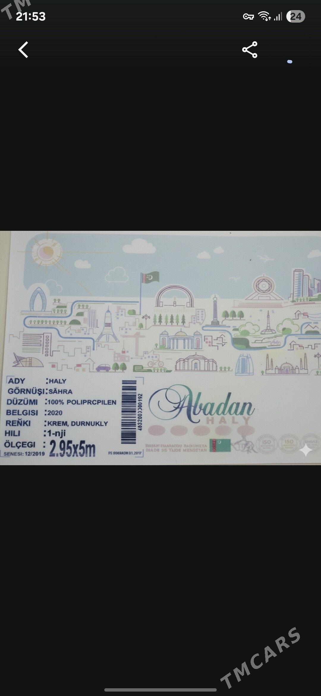 Ковёр Haly - Türkmenabat - img 3