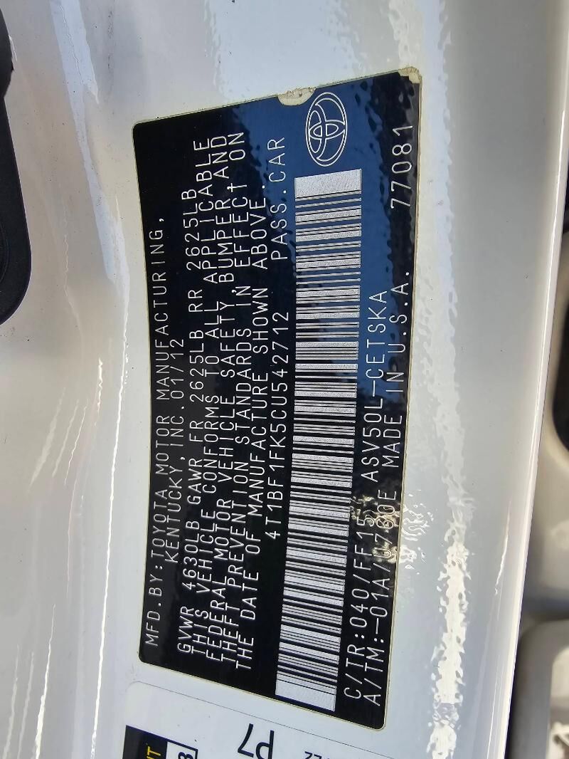 Toyota Camry 2012 - 250 000 TMT - Aşgabat - img 8